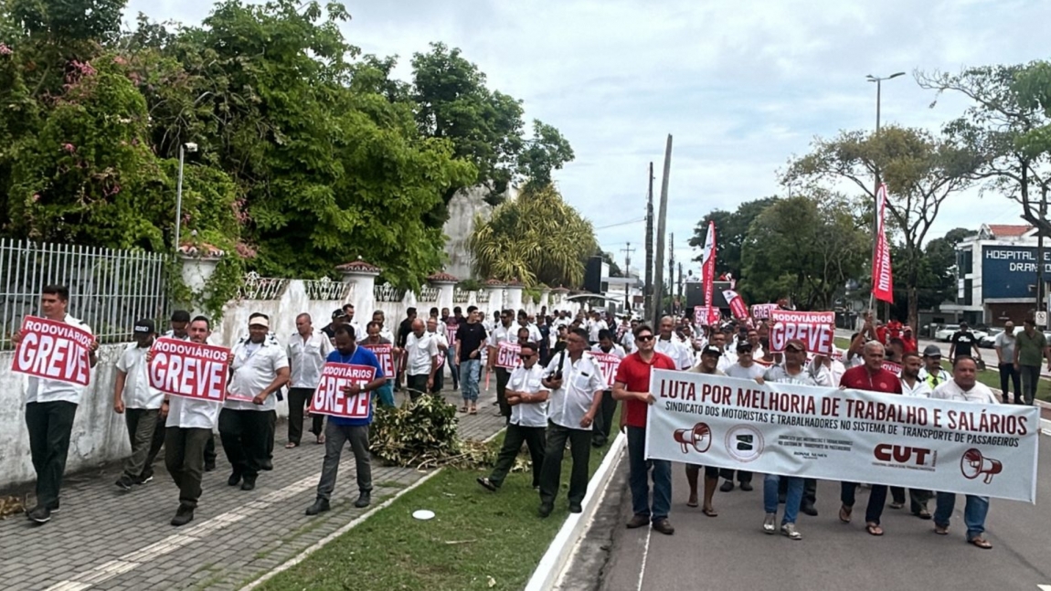 Imagem de CNTTL e Federação Nordeste acompanham negociações da greve dos rodoviários da Paraíba