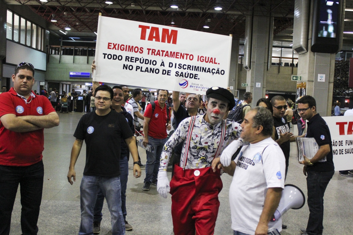 Imagem de Guarulhos: Pressão do Sindicato acaba com discriminação no Convênio dos trabalhadores na TAM