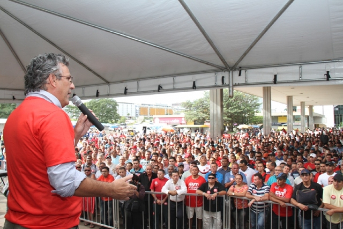 Imagem de CUT é a maior e mais representativa central sindical do Brasil 