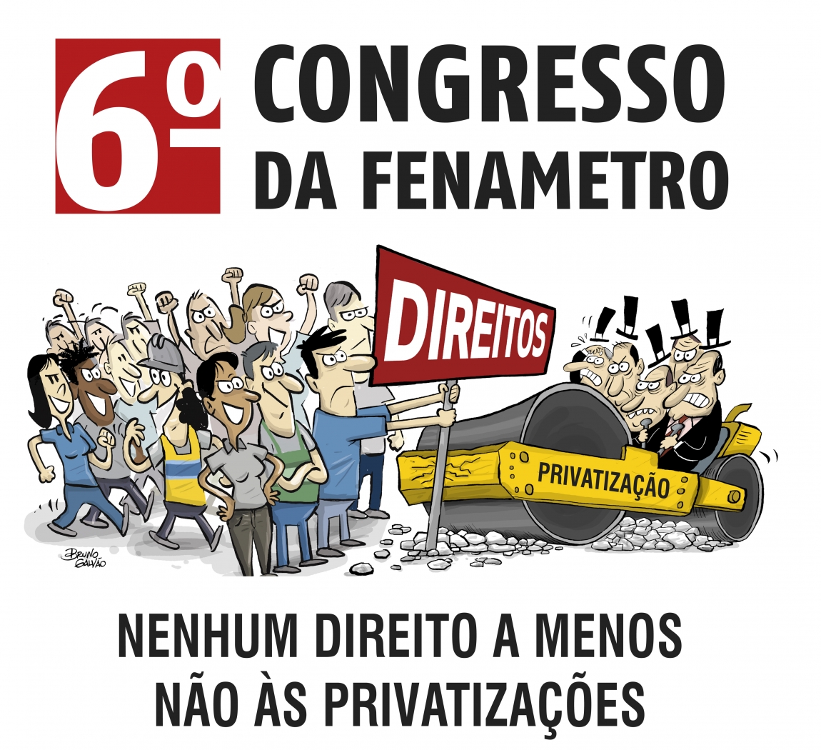 Imagem de Atibaia (SP): 6º Congresso da Fenametro debaterá saídas contra os retrocessos do governo golpista 