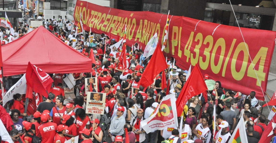 Imagem de Vagner Freitas: “Se for preciso, faremos uma greve nacional para derrubar o PL 4330