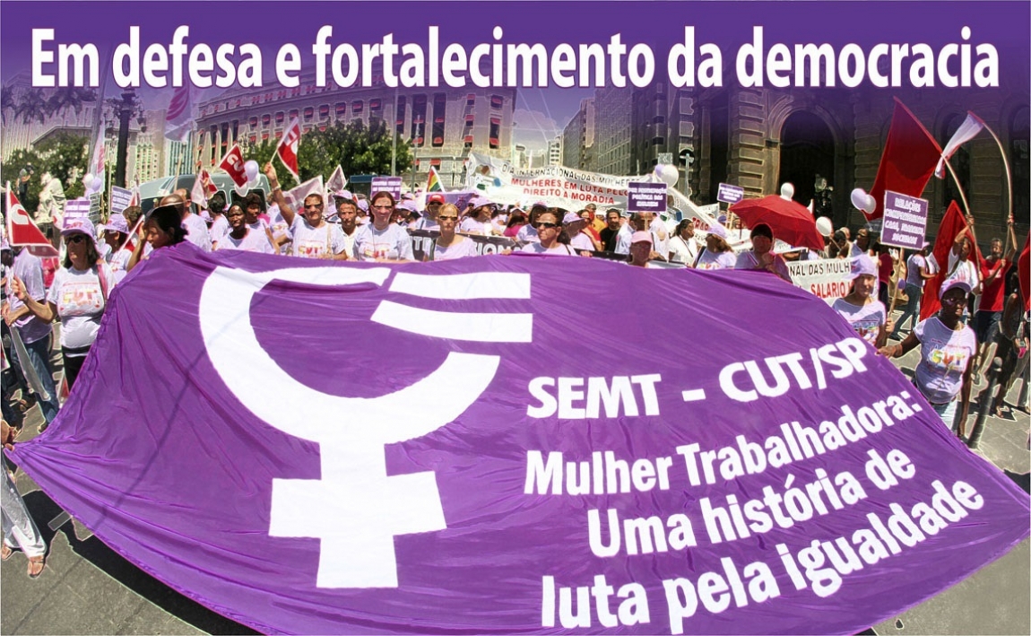 Imagem de Dia Internacional da Mulher: CUT/SP e movimentos sociais fazem ato unificado no domingo (8)