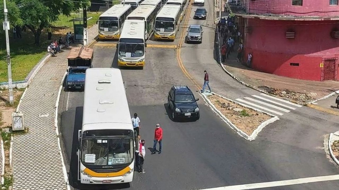 Imagem de Natal: Rodoviários param transporte urbano em defesa do Acordo Coletivo de Trabalho