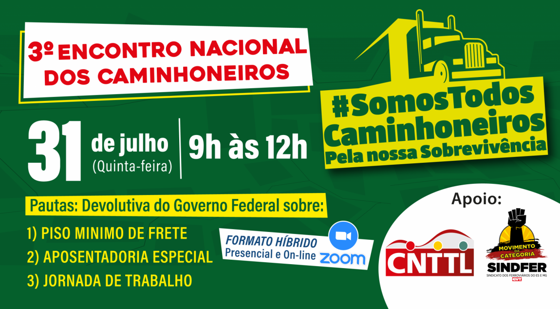 Imagem de Vitória sediará 3º Encontro Nacional dos Caminhoneiros no dia 31 de julho