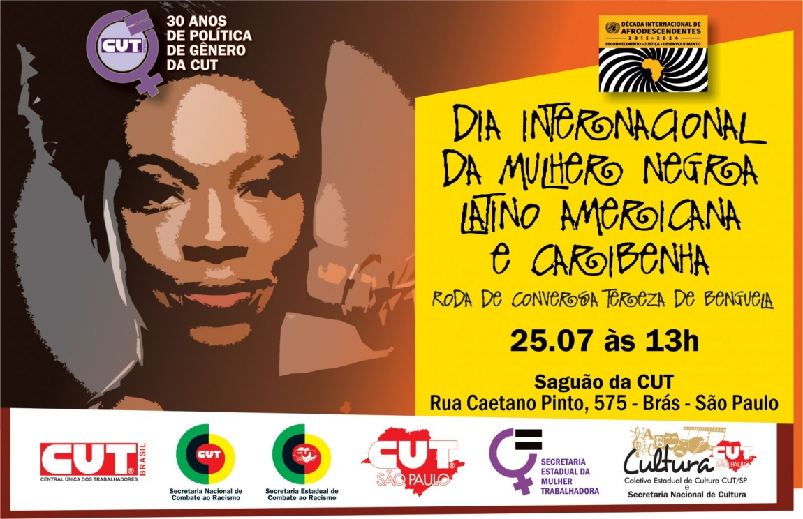 Imagem de SP: CUT promove roda de conversa no Dia da Mulher Negra Latino Americana e Caribenha