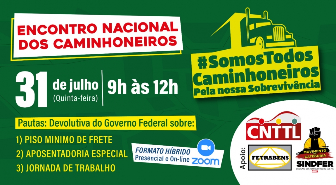 Imagem de Vitória sediará Encontro Nacional dos Caminhoneiros no dia 31 de julho