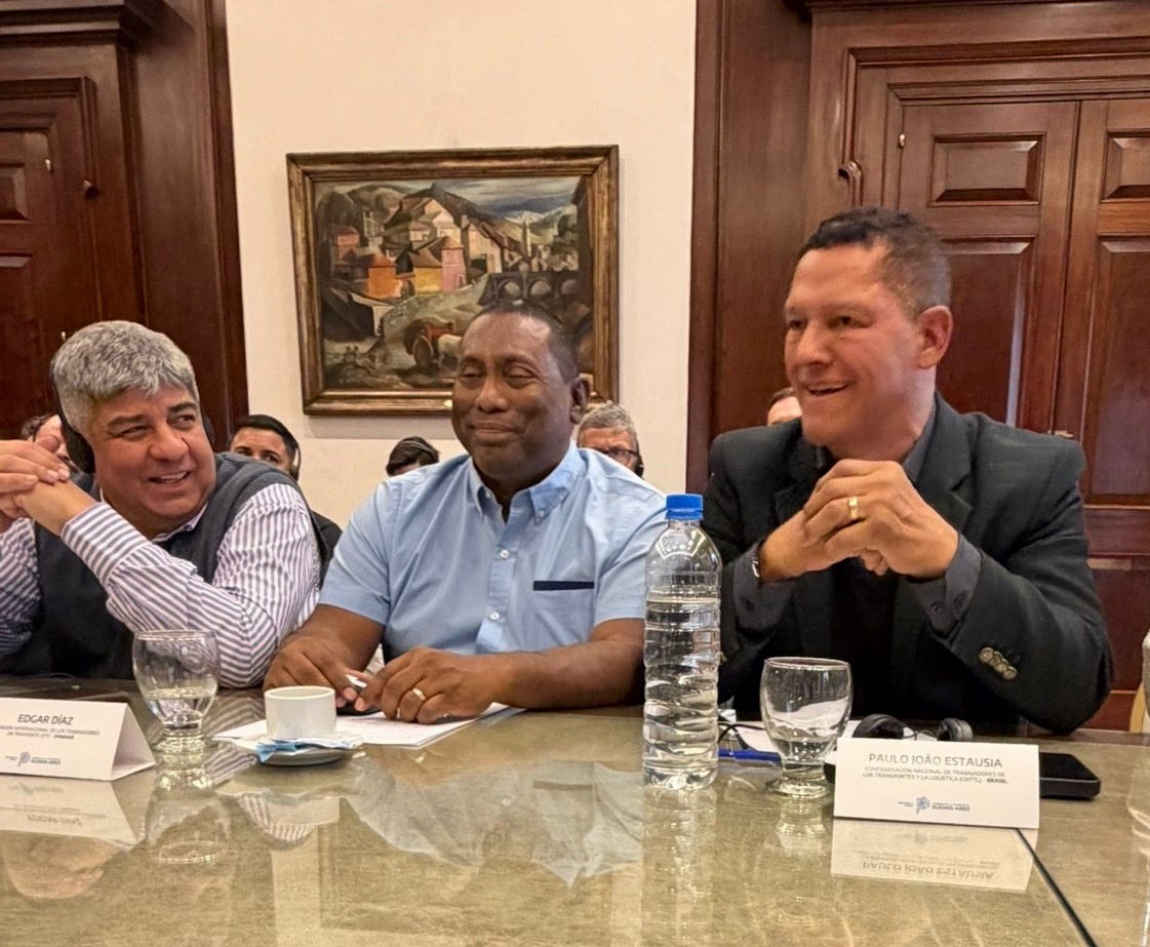 Imagem de CNTTL participa de reunião da ITF com governador da província de Buenos Aires 
