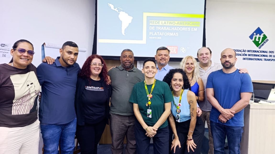 Imagem de CNTTL participa de seminário da Rede Latino-Americana de Trabalhadores em Plataformas 