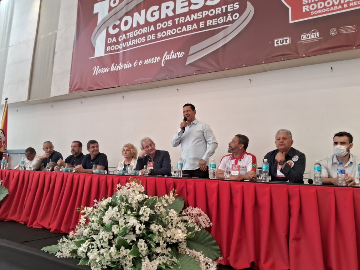 Imagem de Sorocaba: Paulinho do Transporte destaca lutas e conquistas dos rodoviários no 1º Congresso da categoria 